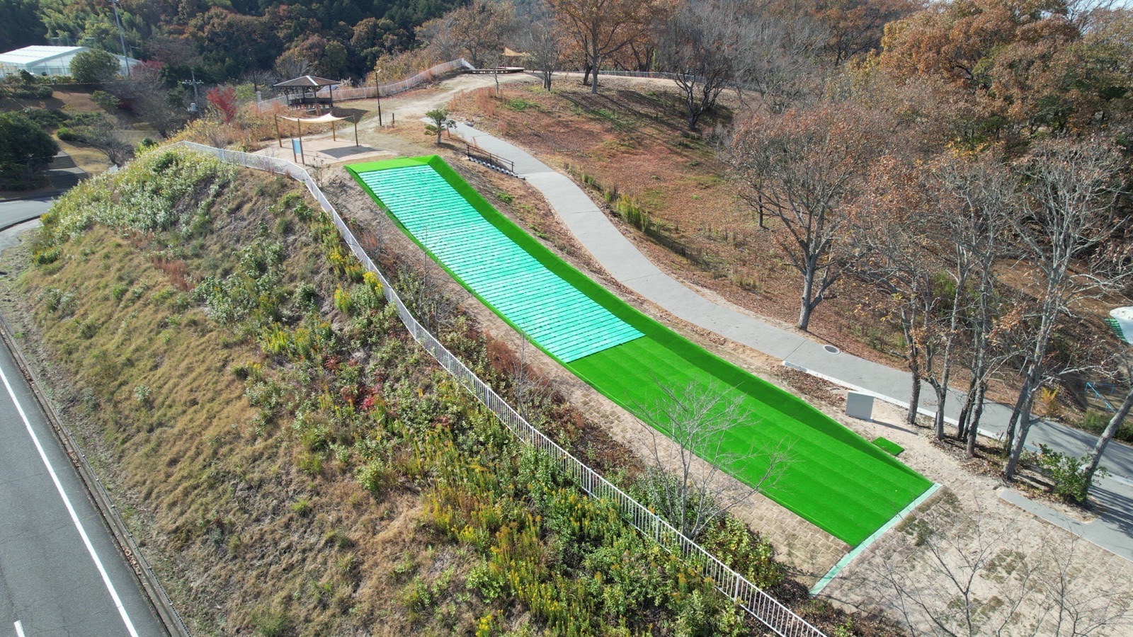 邑久スポーツ公園「冒険の森」