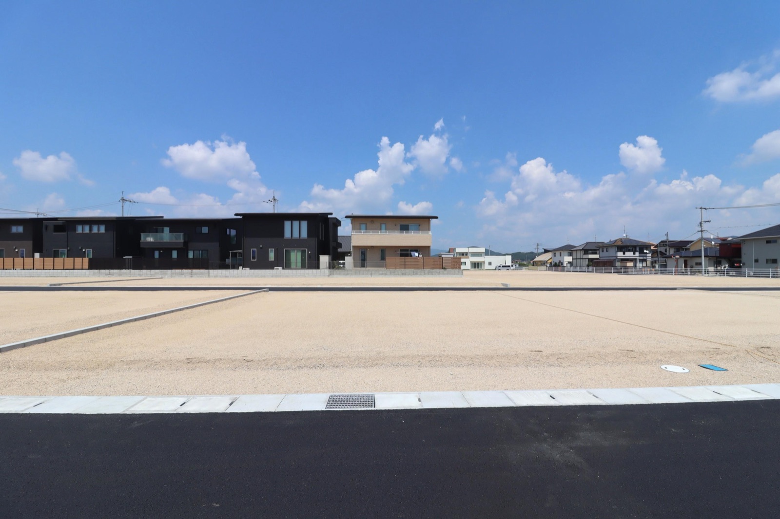 邑久町豊原の売地（現地）
