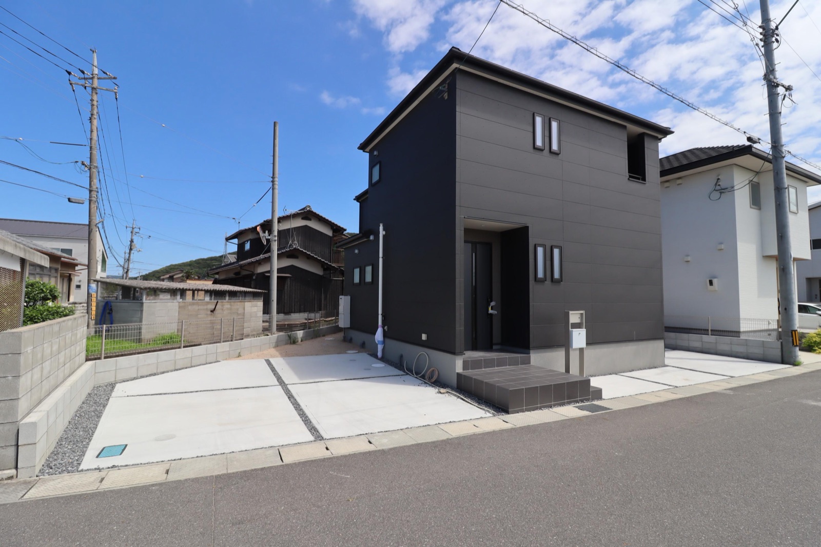 長船町福岡の新築一戸建て（外観）