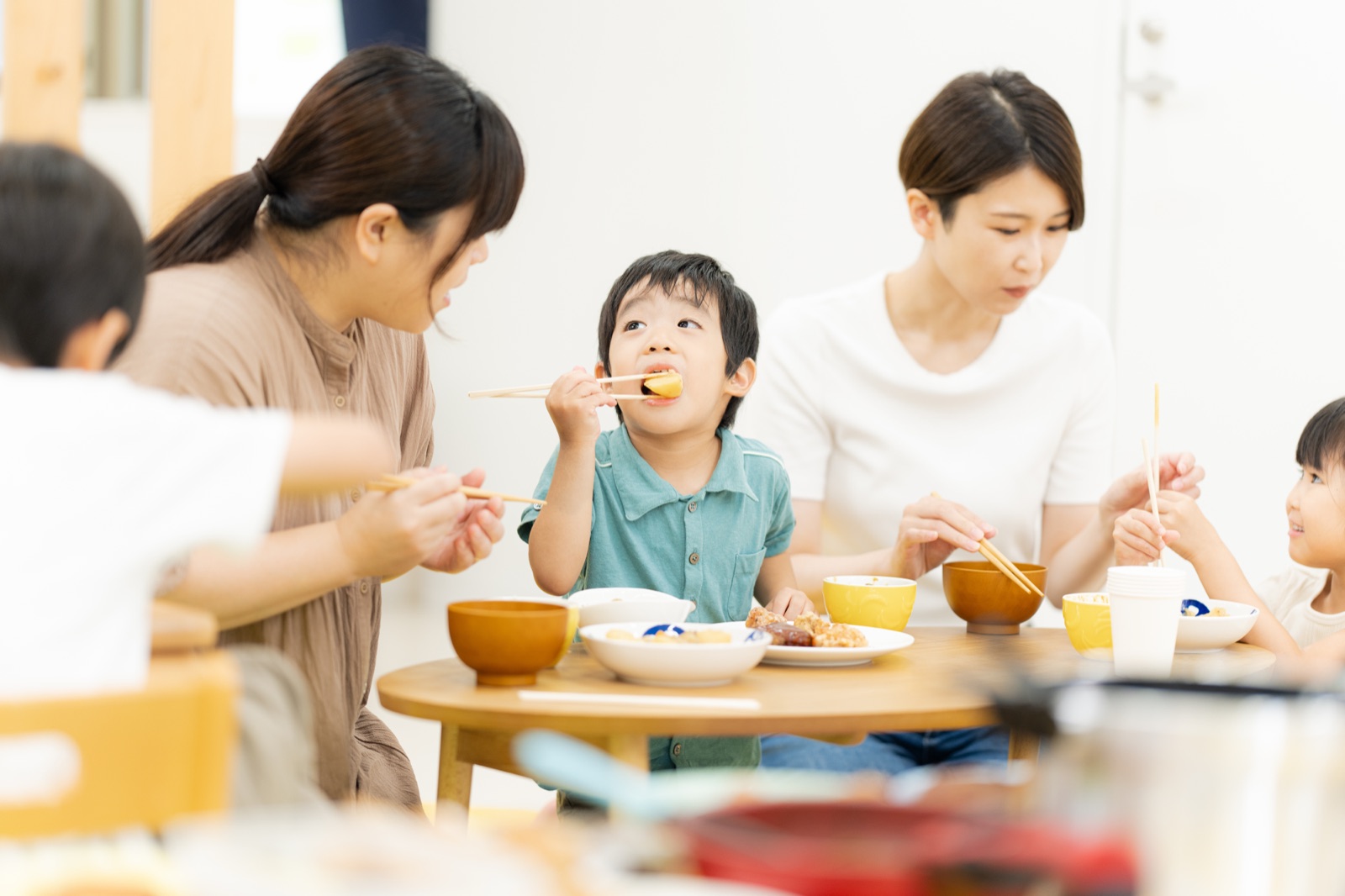 保育園・こども園の保育風景