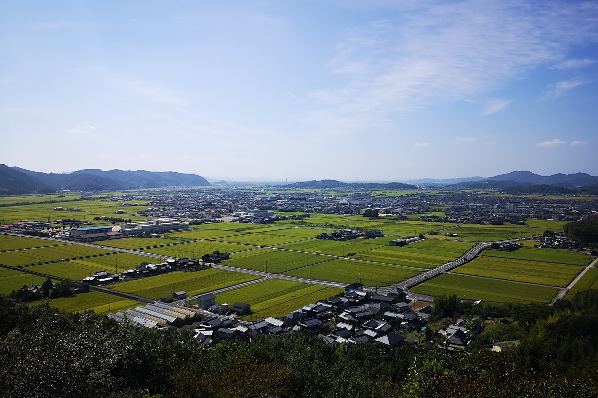 千町平野の田園風景(邑久エリア)